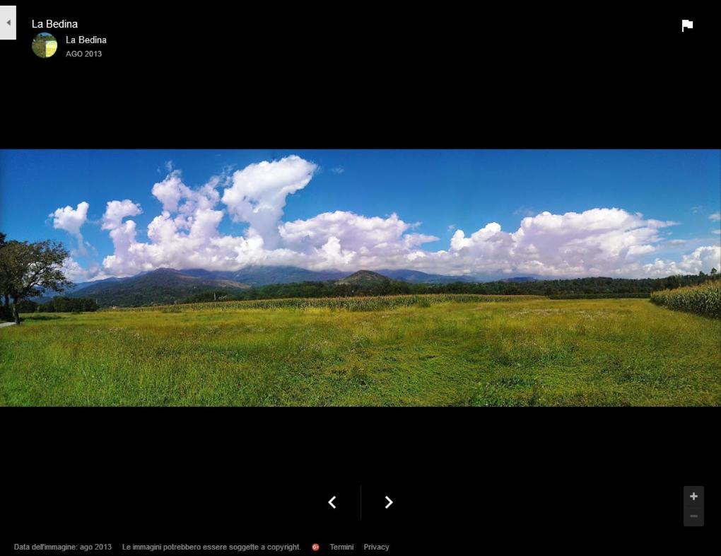 Vila La Bedina Rivara Exteriér fotografie