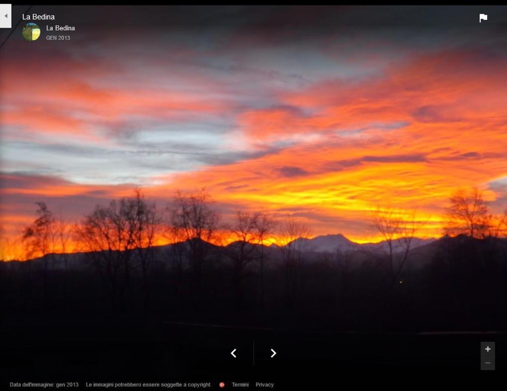 Vila La Bedina Rivara Exteriér fotografie